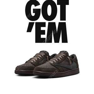 Jordan 1 x Travis Scott Retro Low OG SP 275 벨벳브라운 다크모카