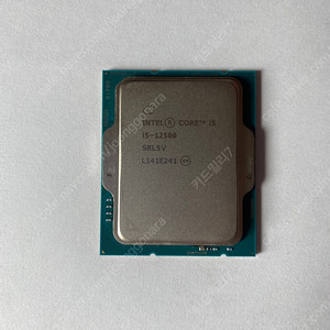 인텔 i5 12500 CPU + 딥쿨 AK400 쿨러 일괄 판매합니다