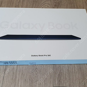 [개봉만 한 새제품] 삼성전자 갤럭시북 프로 360 (Galaxy book pro 360) [NT950QDB-KD71AV; i7/램16GB/윈11 (SSD 1TB 업그레이드)] 판