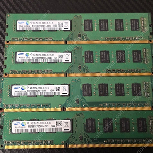 삼성 DDR3 램 4GB 10600U, 4GB 12800U