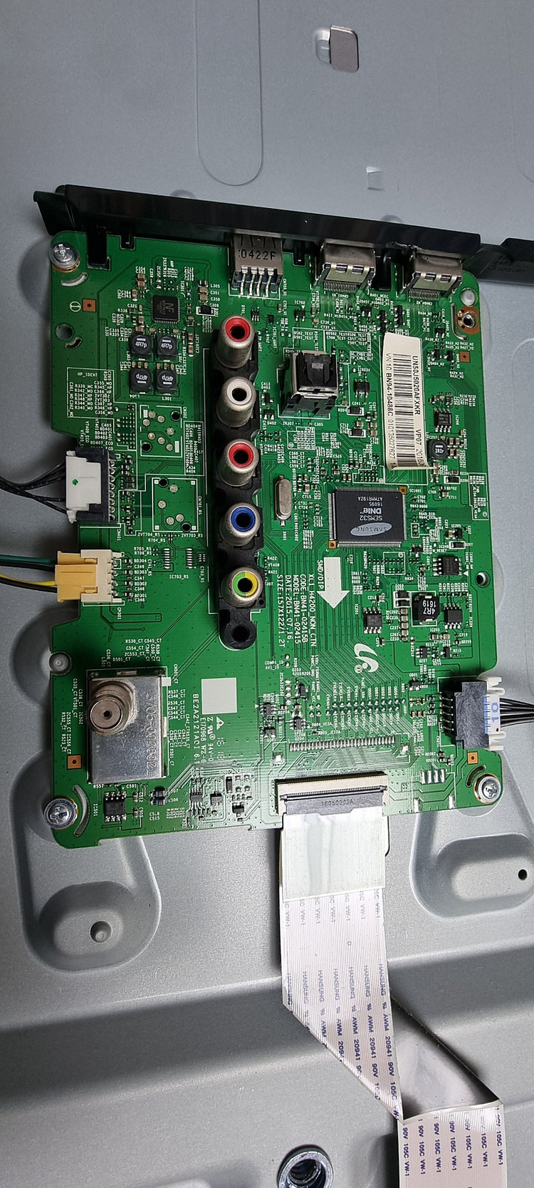 삼성 TV UN50J5020AFXKR 부품용 이미지