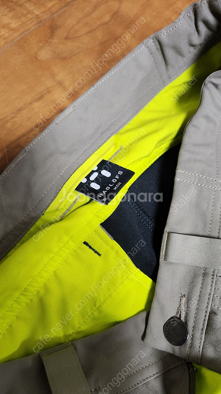 하그로프스 러기드마운틴 M 베이지 등산바지 트라우저--2