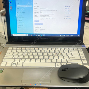 한성노트북 P43 구형 노트북 판매 합니다. I5-3230M, SSD 128g, GT 650M, 8G 메모리, HDD 500G, WIN10