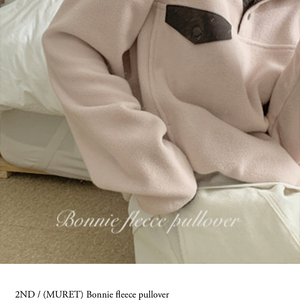 뮤렛 muret bonnie fleece pullover 보니플리스풀오버