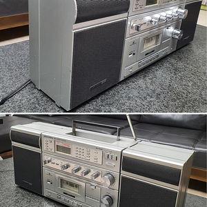 GRUNDIG 고급 하이파이 카세트 라디오PARTY-CENTER 2000 HIFI입니다..............