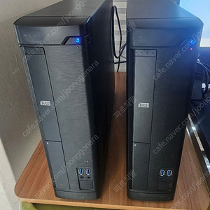 사무용 pc 데스크탑(컴퓨터 본체) : 2대