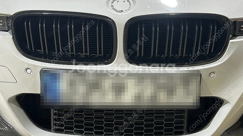 BMW F30 3시리즈 전용 키드니 2줄 그릴 (유광블...--0
