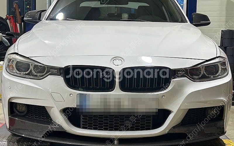 BMW F30 3시리즈 전용 키드니 2줄 그릴 (유광블...--5