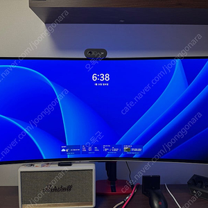 삼성 오디세이 G8 OLED S34BG850 팝니다.