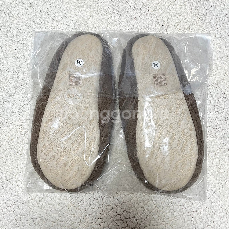 *미개봉* 귀여운 곰돌이 털 슬리퍼/자취생/집들이추천--3