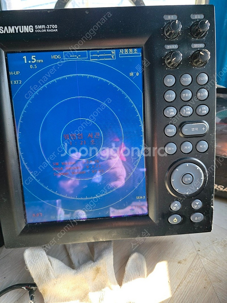 삼영이엔씨 10.4인치 SMR3700 레이다 판매합니다...--3
