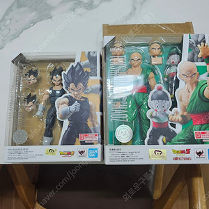 SHF 드래곤볼 천진반&차오즈 베지터 팝니다.