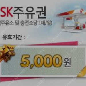 sk 주유권 5000원권 (4500원에 해요)