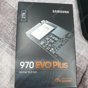 국내정품 M2.NVME 2TB 삼성 970 EVO PLUS 제품 팝니다( AS 가능 )