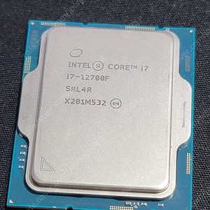 인텔 i7-12700F CPU 단품