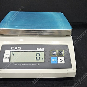 CAS 저울 (SW-20W, Min 20g ~ Max 20kg) 중고 A급 판매