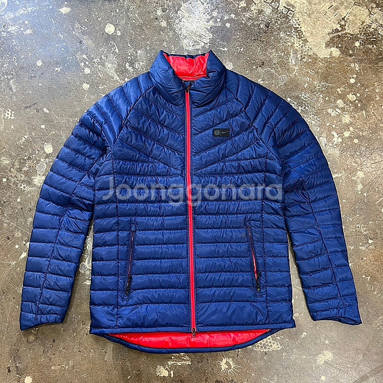 100) 나이키 파리 생제르맹 덕다운 경량 패딩점퍼 팩커블--1