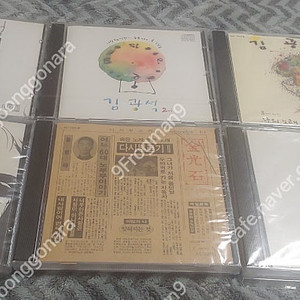 김광석 미개봉 1,2,3,4집 다시부르기1,2 원판 오리지널 cd