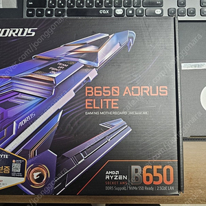 라이젠 7500F, GIGABYTE B650 AORUS ELITE AX