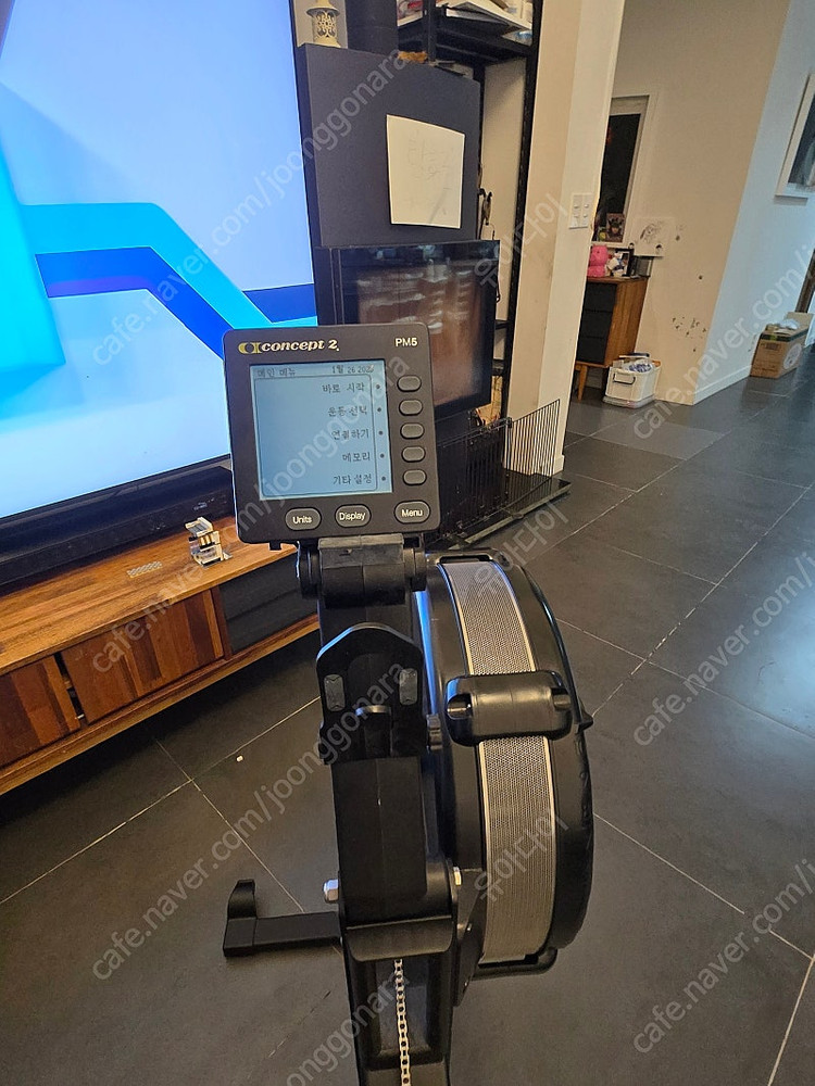 로잉머신 Concept2 RowErg(컨셉2로우에르그 스탠다드레그/로잉머신 컨셉트2)Model D with PM5 이미지