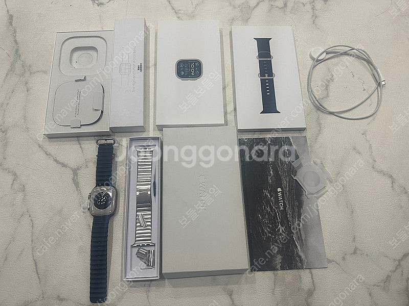 애플워치 울트라2 49mm 티타늄 셀룰러 판매합니다.--1