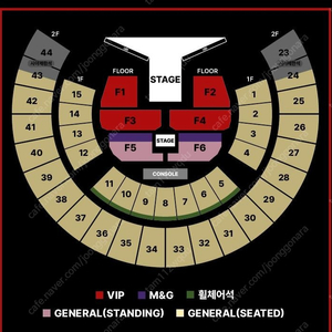 BTS 제이홉 j-hope 콘서트 VIP 토/일 통로석