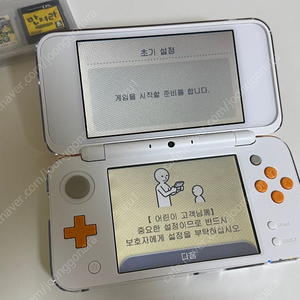 닌텐도 2ds XL 화이트오렌지 판매