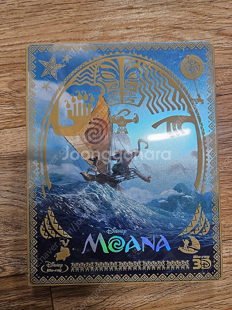 모아나 스틸북 한정판CD 블루레이--0