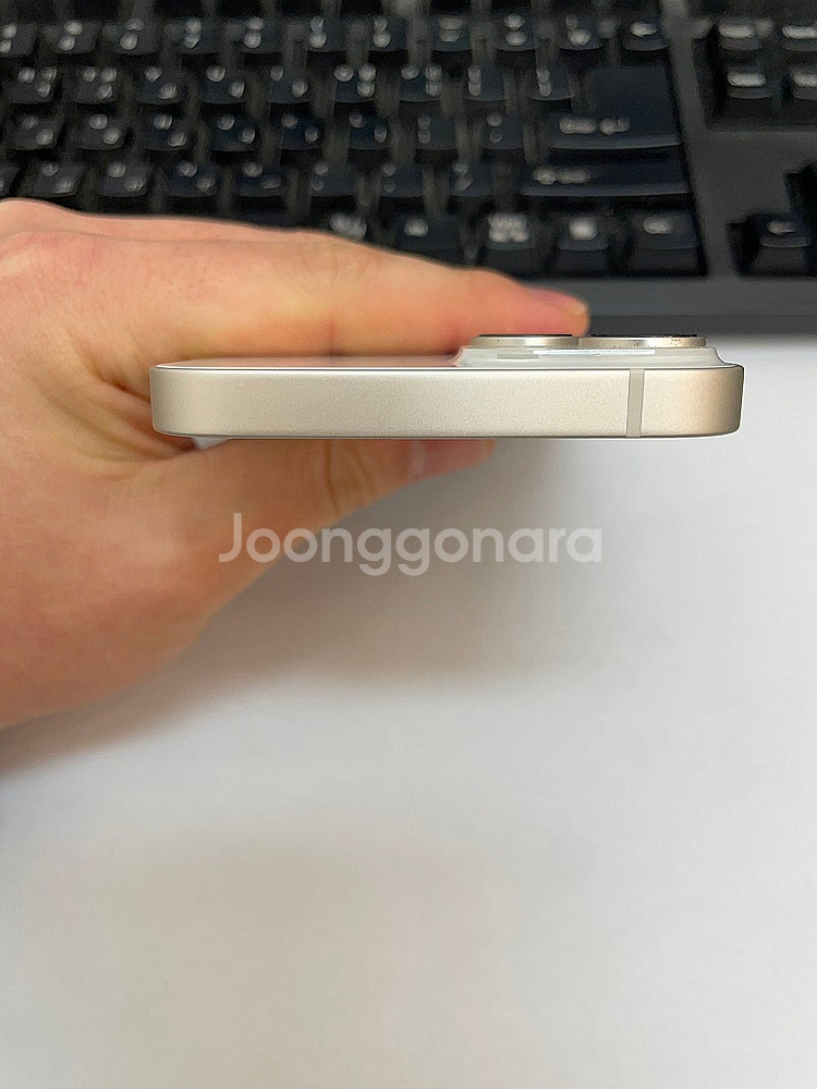아이폰14 화이트 128GB 배터리88% 상태좋은 중고...--3