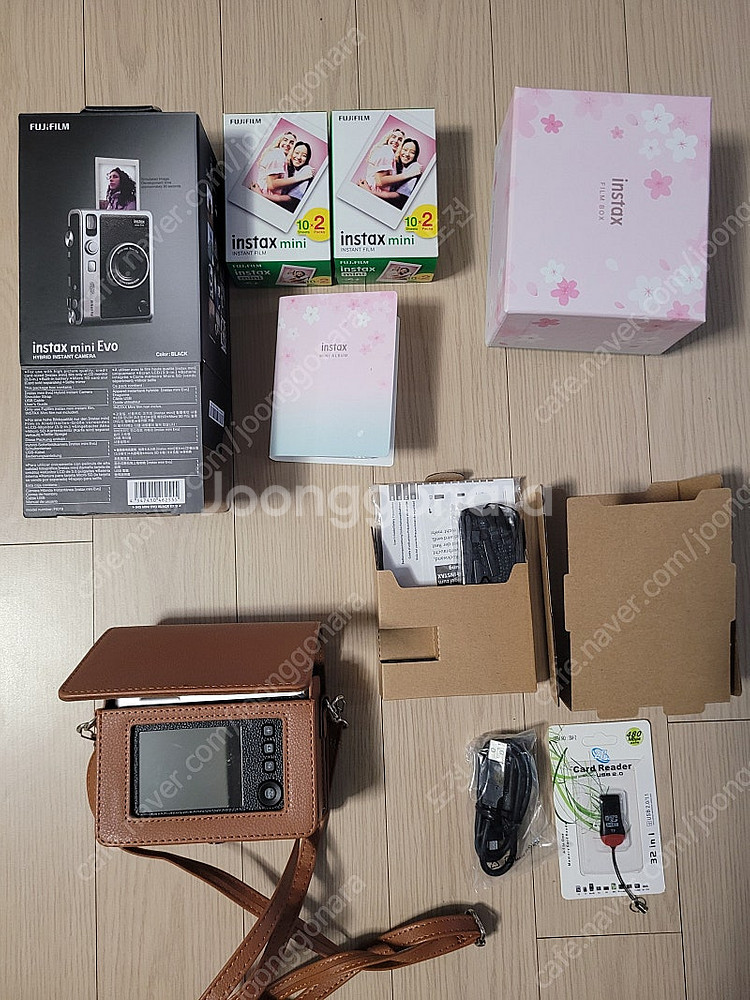 인스탁스 미니에보+벚꽃 에디션 후지필름 미니 40장 판...--0