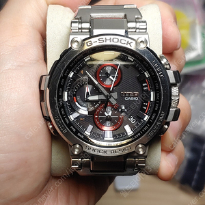 카시오 지샥 MTG-B1000D-1ADR 국내정발 박스풀셋 