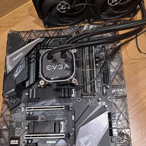 i9-9900k z390 어로스프로 clc240 보드셋