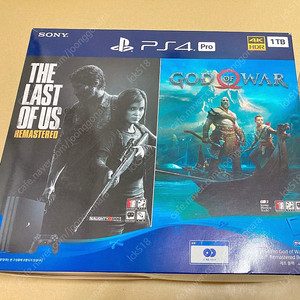 PS4 Pro 7218B 신공정 1TB + 게임 2개(Last of us, God of War)