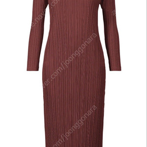 플리츠플리즈 먼슬리 반목 원피스