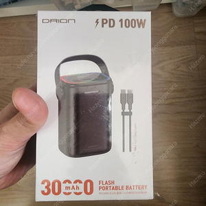 드리온 보조배터리 100W, 30000mAh