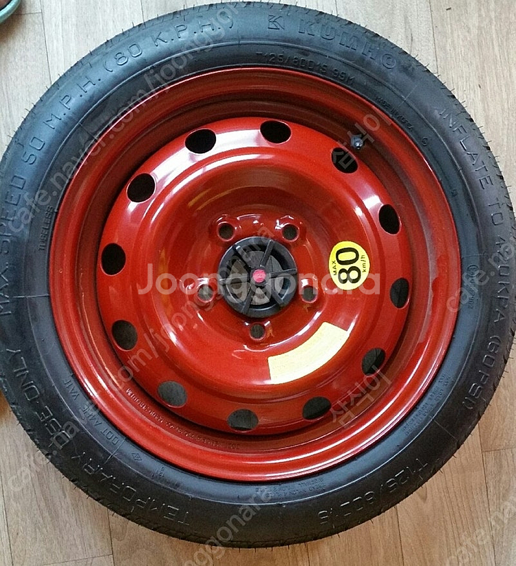 현대기아 템포러리(스페어) 타이어 팝니다--0