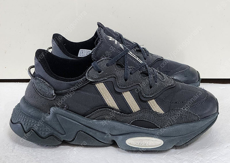 [260] 아디다스 오리지날 오즈위고 블랙카본카키 아디프린 adiPRENE 천연소가죽 레더스웨이드LTR 경량 런닝화...--3