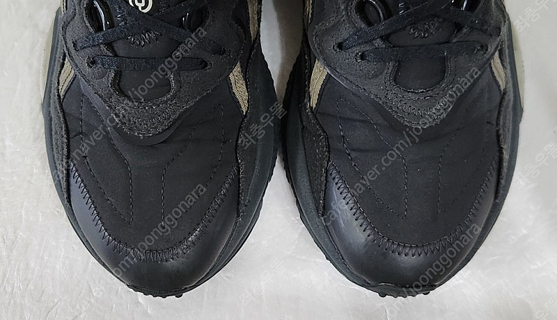 [260] 아디다스 오리지날 오즈위고 블랙카본카키 아디프린 adiPRENE 천연소가죽 레더스웨이드LTR 경량 런닝화...--5