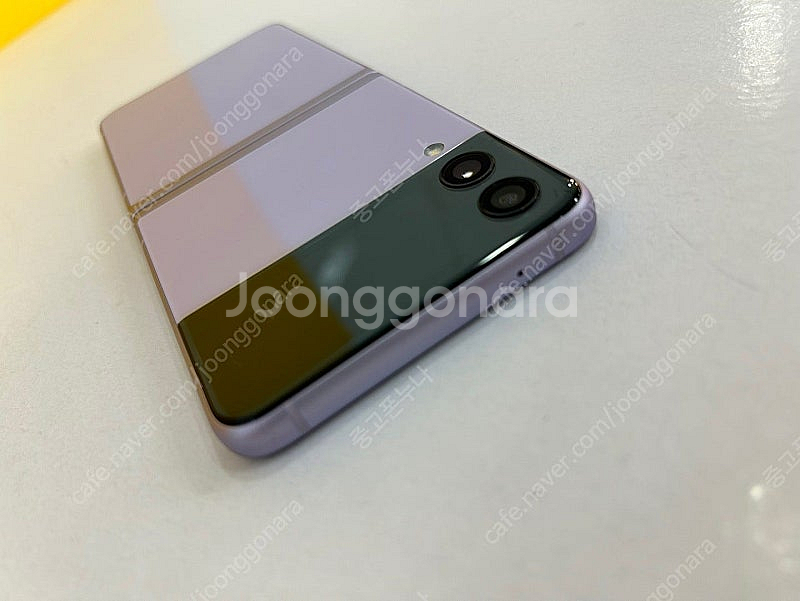 갤럭시 제트플립3 라벤더 S급 외관액정깨끗 중고폰공기계...--4