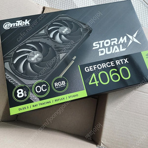 이엠텍 RTX4060 STORM X DUAL