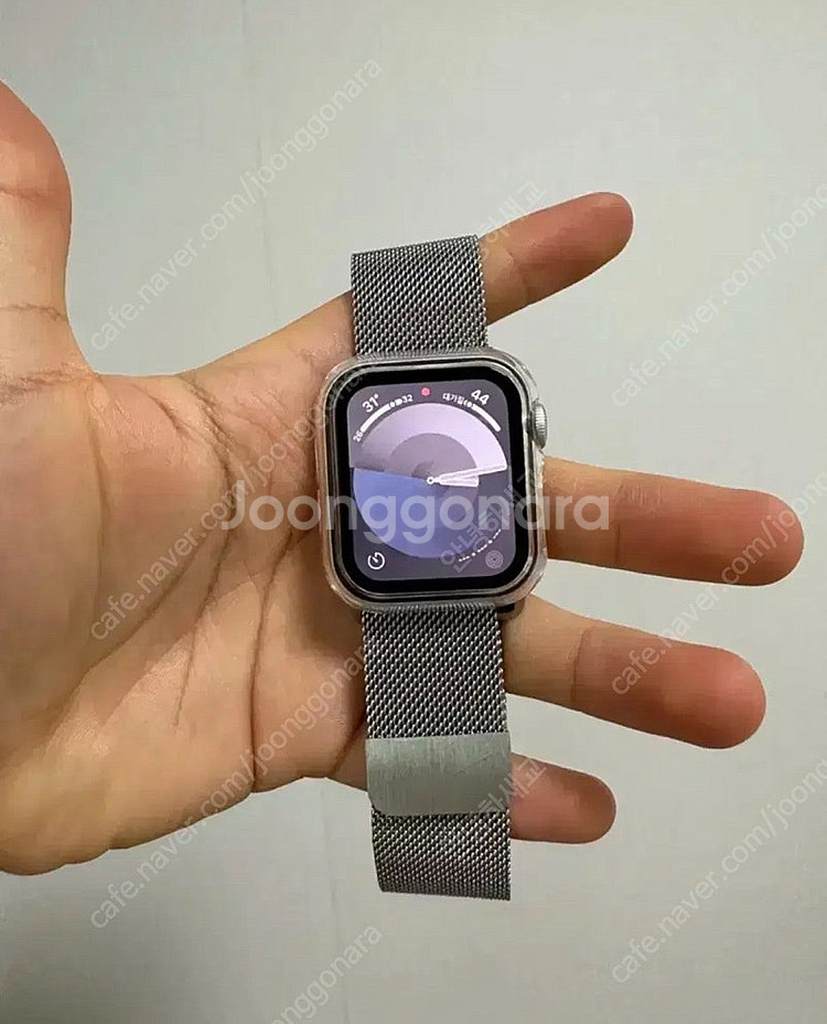 애플워치SE 40mm 실버 S급--0