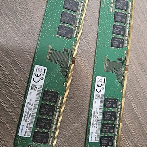 삼성 데스크탑 메모리 DDR4 PC4 8G 19200 2400T(2개)