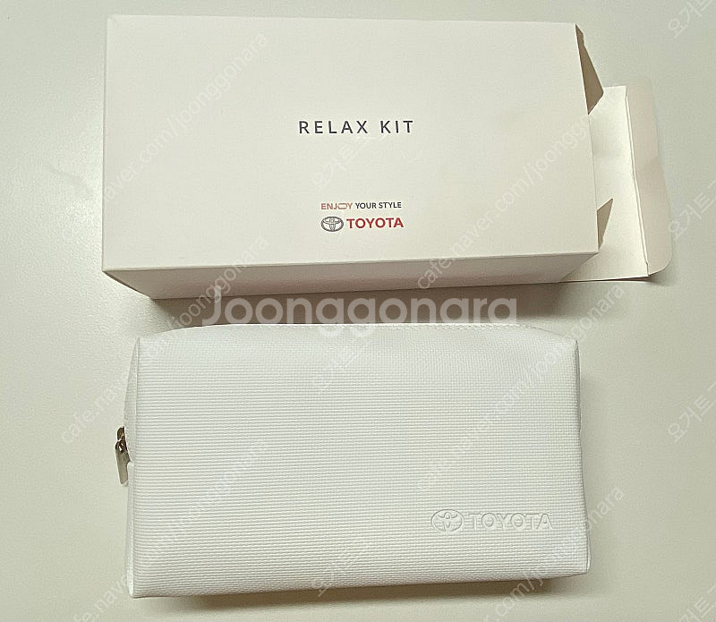 토요타자동차 기념품- 파우치,비누,오일,스프레이--1