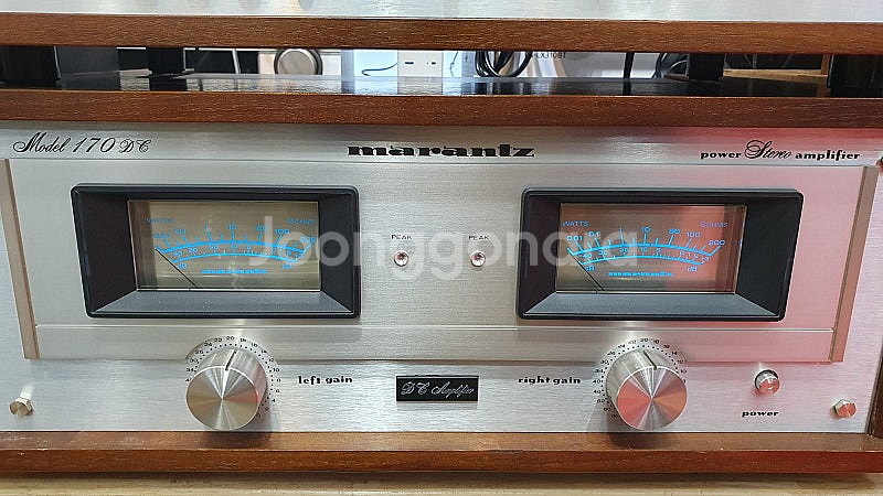 마란츠170DC파워앰프/3250프리앰프/오리지날우드케이...--1