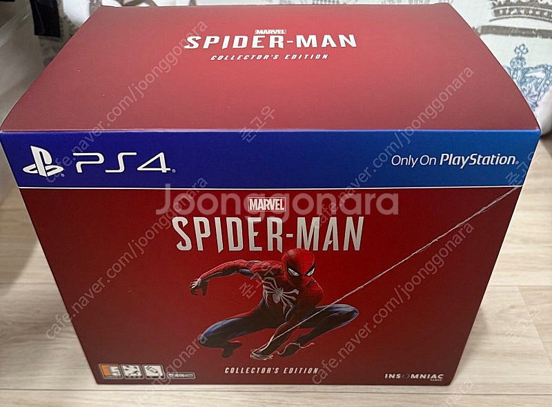 PS4 마블 스파이더맨 콜렉터즈 에디션 피규어 판매합니...--1