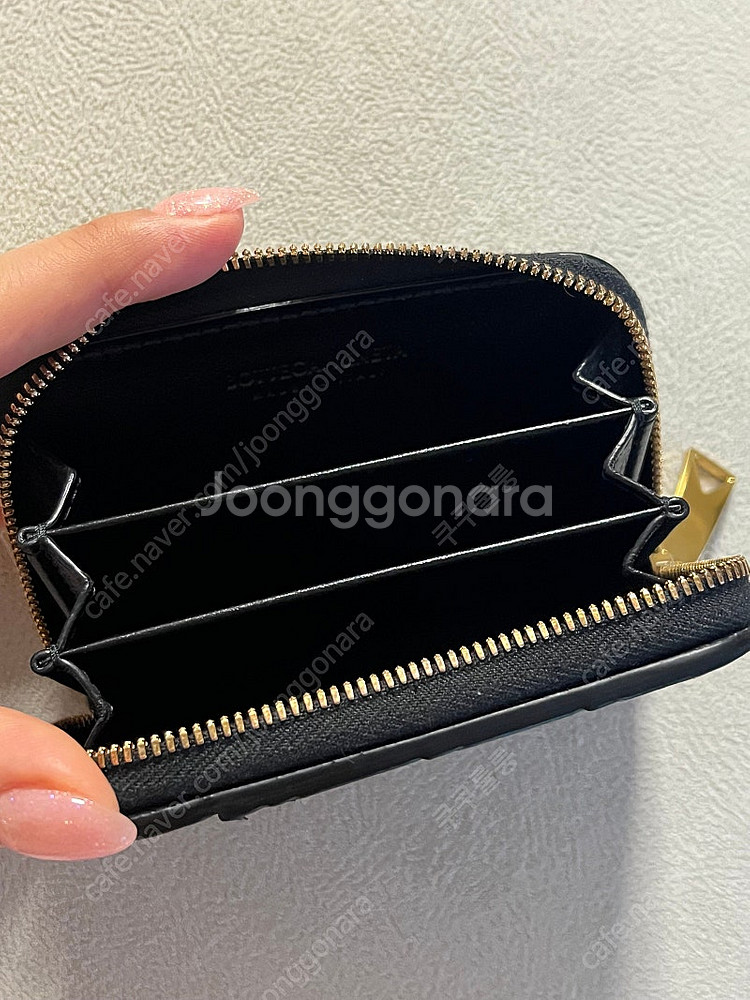 보테가베네타 지퍼 카드지갑 (코인퍼스)--5