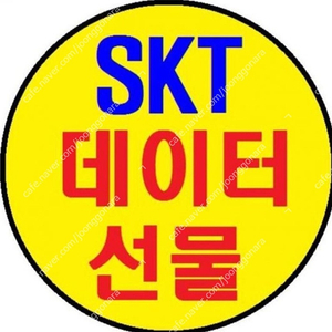 SKT 데이터 선물