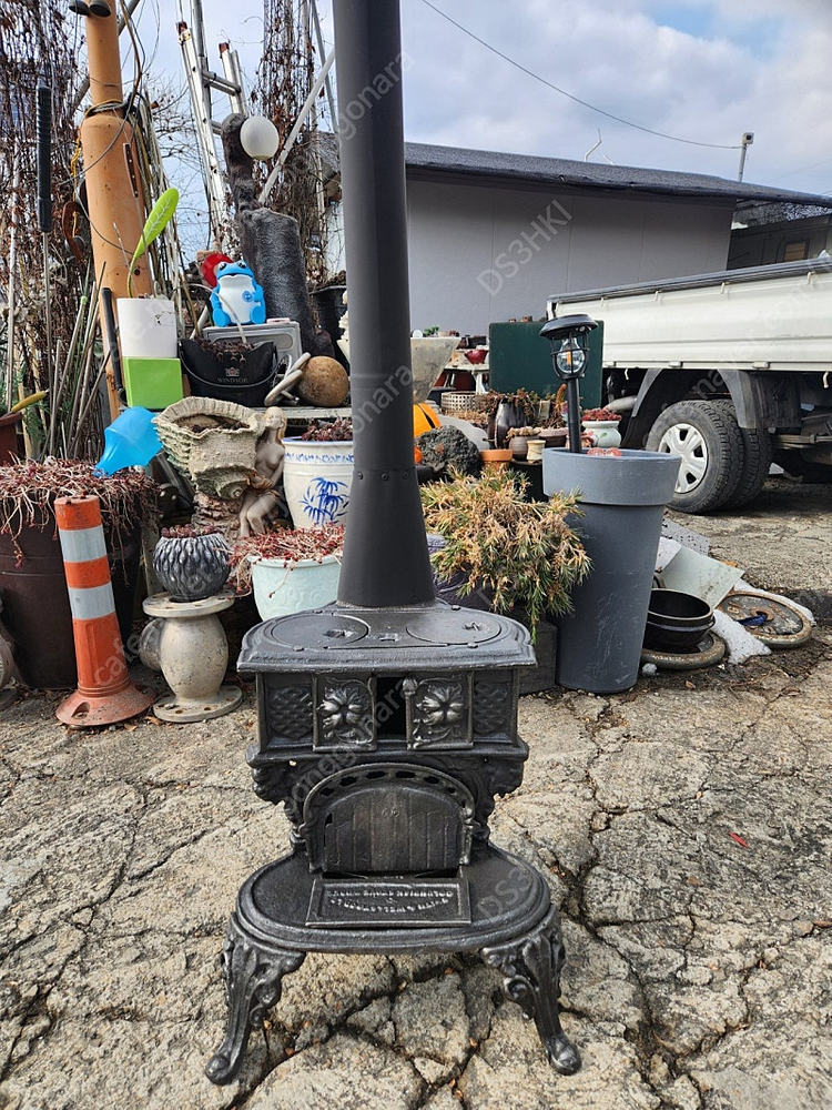 빈티즈 주물난로 이미지