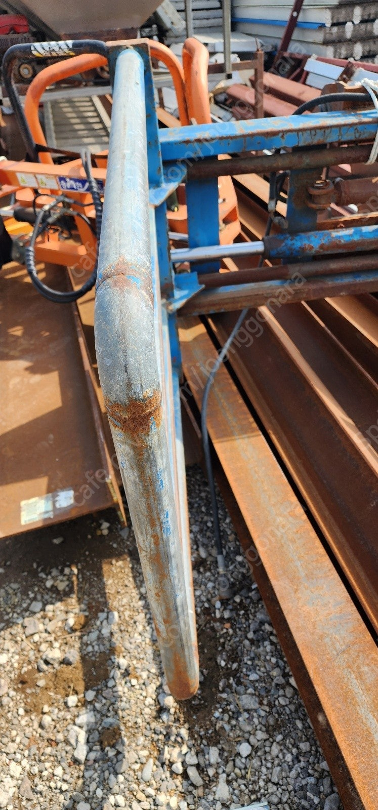 굴삭기용 일자집게--2