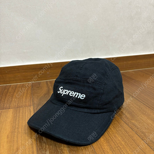 [Supreme] 슈프림 캠프캡 블랙